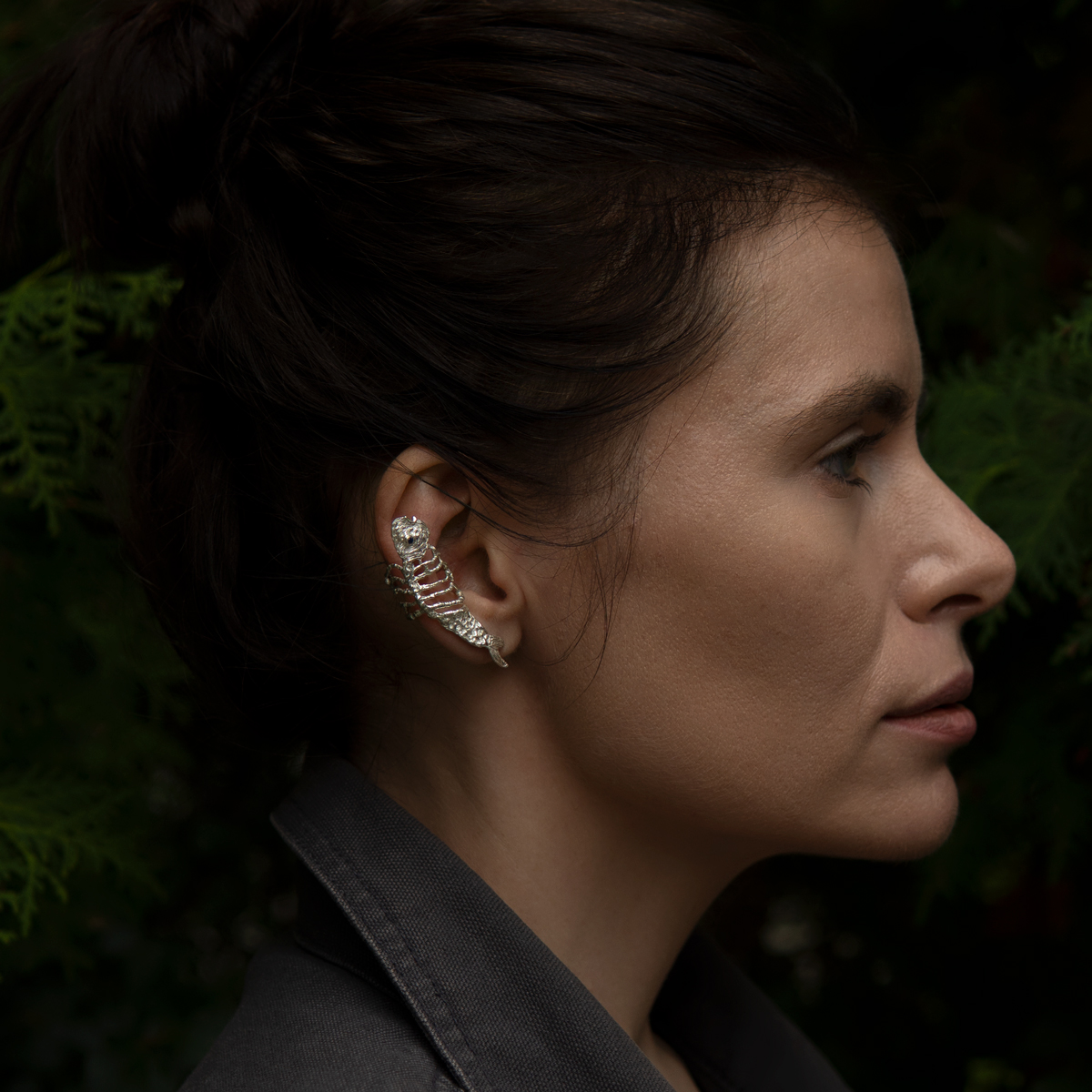 „Ear cuff” auskaras Sardinė
